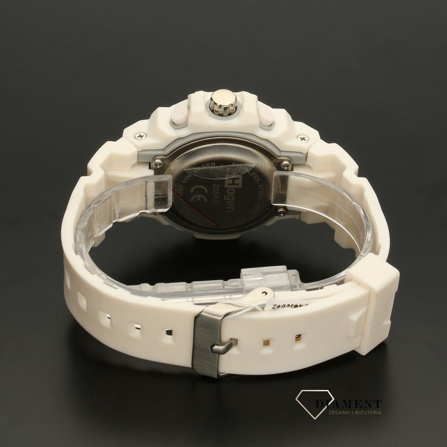 Dziecięcy zegarek Hagen HA-208AD biały (1).jpg